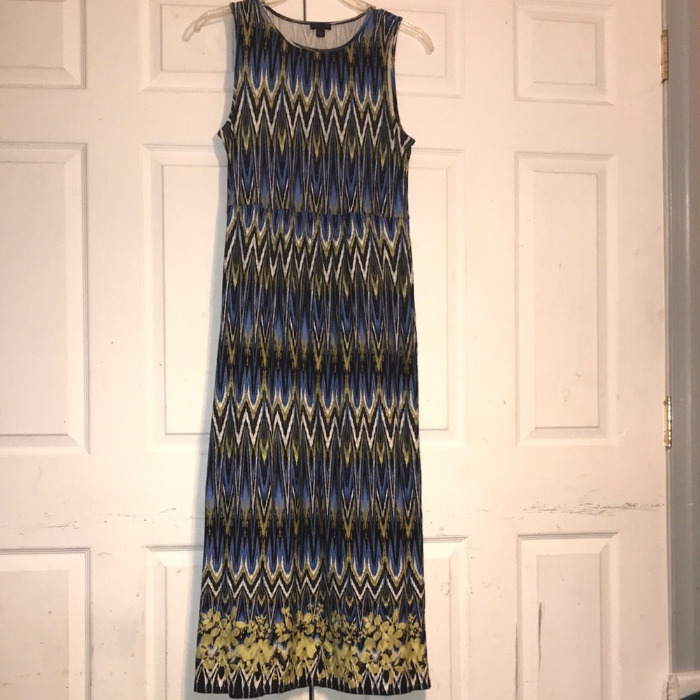 Women’s J.Jill Chevron Maxi Dress